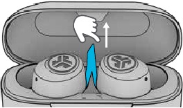 JLab - Go Air POP - BLUETOOTH ЖҰПТАСТЫРУ 1-қадам BLUETOOTH ЖҰПТАСТЫРУ 1-қадам