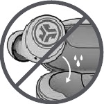 JLab - Go Air POP - Құлаққаптар терге/суға төзімді, бірақ құты олай емес Құлаққаптар терге/суға төзімді, бірақ құты олай емес