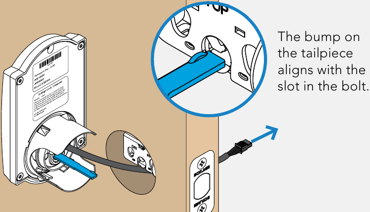 Schlage - Encode - INSTALACIÓN Paso 4 INSTALACIÓN Paso 4