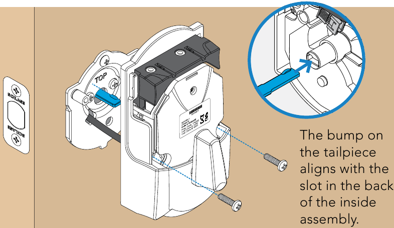 Schlage - Encode - INSTALACIÓN Paso 7 INSTALACIÓN Paso 7