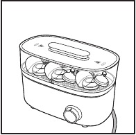 Philips AVENT - SCF291 - Assembling the sterilizer Step 1 Assembling the sterilizer Step 1