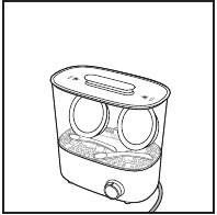 Philips AVENT - SCF291 - Assembling the sterilizer Step 2 Assembling the sterilizer Step 2