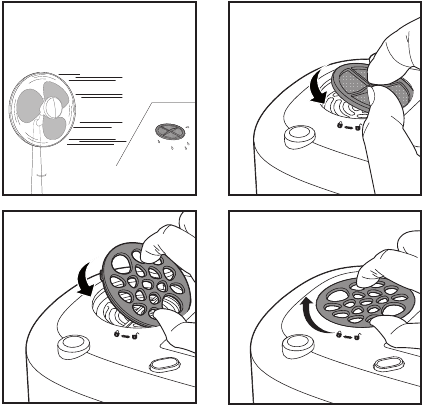 Philips AVENT - SCF291 - Почистване на филтъра (SCF293) Стъпка 3 Почистване на филтъра (SCF293) Стъпка 3