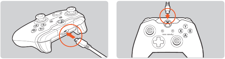 PDP - Rock Candy 048-012 - Connecting your controller Step 1 Connecting your controller Step 1