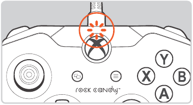 PDP - Rock Candy 048-012 - Connecting your controller Step 4 Connecting your controller Step 4