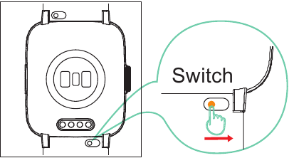 Willful - SW021 - Φορέστε/εγκαταστήστε Αντικαταστήστε το λουράκι Φορέστε/εγκαταστήστε Αντικαταστήστε το λουράκι