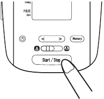 ReliOn - BP200 - WYKONYWANIE POMIARU Krok 6 WYKONYWANIE POMIARU Krok 6