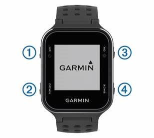 Garmin - APPROACH S20 - Knoppen Knoppen