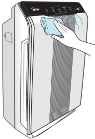 Winix - 5500-2 - Curățarea exteriorului și a interiorului Pasul 1 Curățarea exteriorului și a interiorului Pasul 1