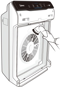 Winix - 5500-2 - Curățarea exteriorului și a interiorului Pasul 2 Curățarea exteriorului și a interiorului Pasul 2