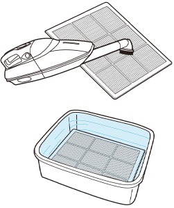 Winix - 5500-2 - Curățarea filtrelor Pasul 2 Curățarea filtrelor Pasul 2