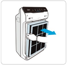 Winix - 5500-2 - INSTALAREA FILTRELOR Pasul 2 INSTALAREA FILTRELOR Pasul 2