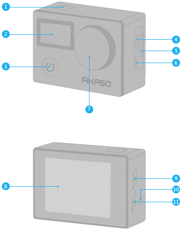 AKASO - Brave 4 - SIZNING Brave 4 1-qism SIZNING Brave 4 1-qism
