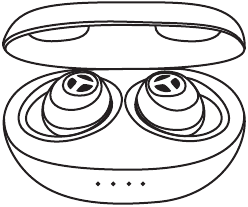 Tranya - T10 - Fone de ouvido sem fio * 2 Estojo de carregamento magnético * 1 Wireless Earbud * 2 Magnetic Charging Case * 1