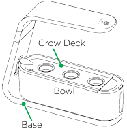 AeroGarden - Sprout - Začněte pěstovat ve 4 rychlých a snadných krocích - Krok 1 Začněte pěstovat ve 4 rychlých a snadných krocích - Krok 1