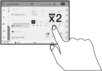 Akai - MPC ONE - Operation Step 3 Operation Step 3