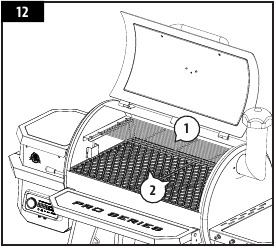 Pit Boss - 850 PRO Series - INŠTALÁCIA KOMPONENTOV NA VARENIE INŠTALÁCIA KOMPONENTOV NA VARENIE