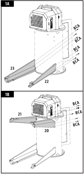 Pit Boss - 850 PRO Series - MONTÁŽ NÔH NA HLAVNÝ SUD MONTÁŽ NÔH NA HLAVNÝ SUD