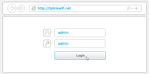 TP-Link - AC1200 - Bir web tarayıcısı kullanarak yönlendiriciyi yapılandırın Adım 1 Bir web tarayıcısı kullanarak yönlendiriciyi yapılandırın Adım 1