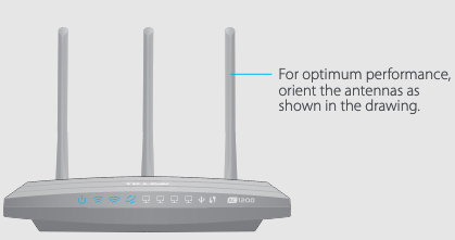 TP-Link - AC1200 - Donanımı Bağlayın Adım 3 Donanımı Bağlayın Adım 3