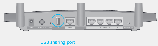 TP-Link - AC1200 - USB Özellikleri USB Özellikleri