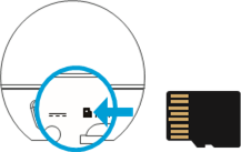 Ezviz - Mini 360 Plus - 1. korak pri montaži na steno 1. korak pri montaži na steno