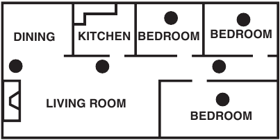 Kidde - C3010 - Maeneo Yanayopendekezwa ya Usakinishaji Maeneo Yanayopendekezwa ya Usakinishaji
