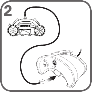 Aquabot - Pura 4X - GYORS ÜZEMBE HELYEZÉS 2. lépés GYORS ÜZEMBE HELYEZÉS 2. lépés