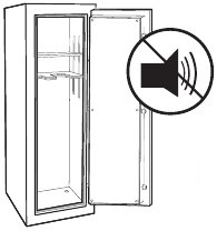 Sports Afield - 18 Gun Safe - E-LOCK QUIET MODE E-LOCK QUIET MODE