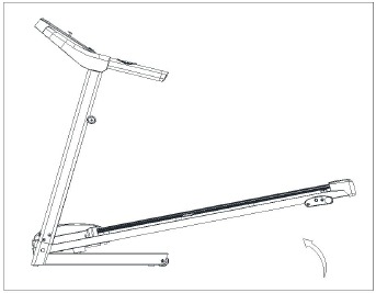 Xterra - TR150 - PARA PLEGAR LA CAMINADORA Paso 1 PARA PLEGAR LA CAMINADORA Paso 1