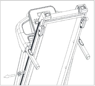 Xterra - TR150 - PARA PLEGAR LA CAMINADORA Paso 2 PARA PLEGAR LA CAMINADORA Paso 2