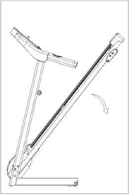 Xterra - TR150 - PARA DESPLEGAR LA CAMINADORA Paso 2 PARA DESPLEGAR LA CAMINADORA Paso 2