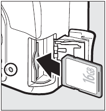 Nikon - D3500 - Futni Baterinë dhe një Kartë Memorie Hapi 2 Futni Baterinë dhe një Kartë Memorie Hapi 2