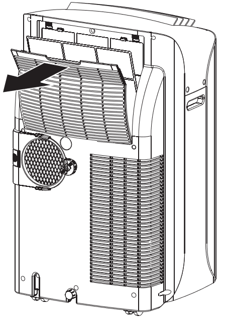 Idylis - 416709 - OPERATING INSTRUCTIONS - CLEANING THE AIR FILTER OPERATING INSTRUCTIONS - CLEANING THE AIR FILTER