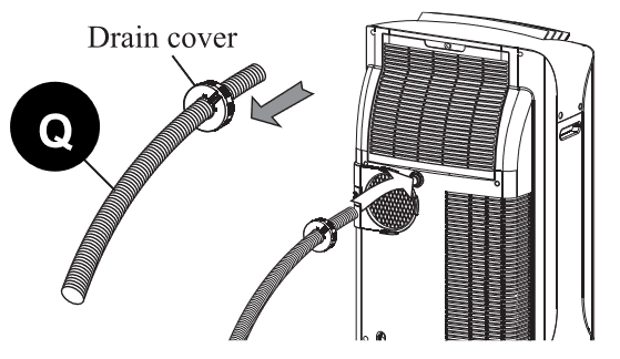 Idylis - 416709 - OPERATING INSTRUCTIONS - INSTALLING DRAIN HOSE STEP 3 OPERATING INSTRUCTIONS - INSTALLING DRAIN HOSE STEP 3