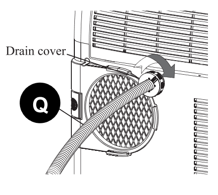 Idylis - 416709 - OPERATING INSTRUCTIONS - INSTALLING DRAIN HOSE STEP 4 OPERATING INSTRUCTIONS - INSTALLING DRAIN HOSE STEP 4