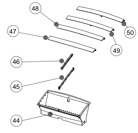 Idylis - 416709 - REPLACEMENT PARTS LIST VIEW 1 REPLACEMENT PARTS LIST VIEW 1