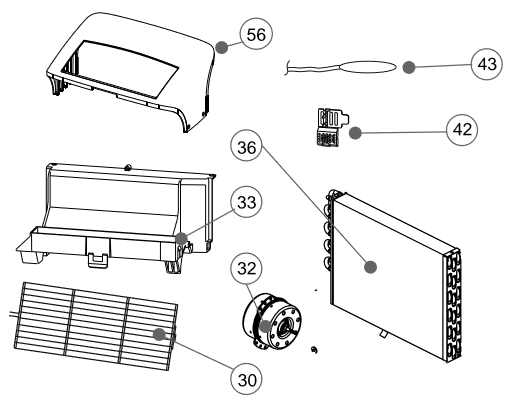 Idylis - 416709 - REPLACEMENT PARTS LIST VIEW 2 REPLACEMENT PARTS LIST VIEW 2