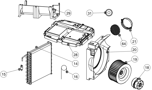 Idylis - 416709 - REPLACEMENT PARTS LIST VIEW 5 REPLACEMENT PARTS LIST VIEW 5