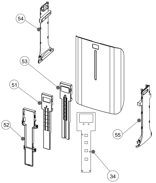 Idylis - 416709 - REPLACEMENT PARTS LIST VIEW 7 REPLACEMENT PARTS LIST VIEW 7