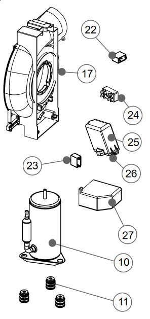 Idylis - 416709 - REPLACEMENT PARTS LIST VIEW 9 REPLACEMENT PARTS LIST VIEW 9
