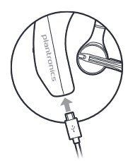 Plantronics - Voyager 5200 Serisi - Kulaklığınızı şarj edin Adım 1 Kulaklığınızı şarj edin Adım 1
