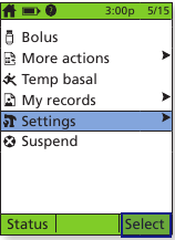 OmniPod - Sistema DASH - Cómo encontrar la configuración de su calculadora de bolo Paso 1 Cómo encontrar la configuración de su calculadora de bolo Paso 1