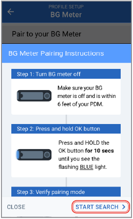 OmniPod - DASH System - Pair your CONTOUR® NEXT ONE BG Meter Step 2 Pair your CONTOUR® NEXT ONE BG Meter Step 2