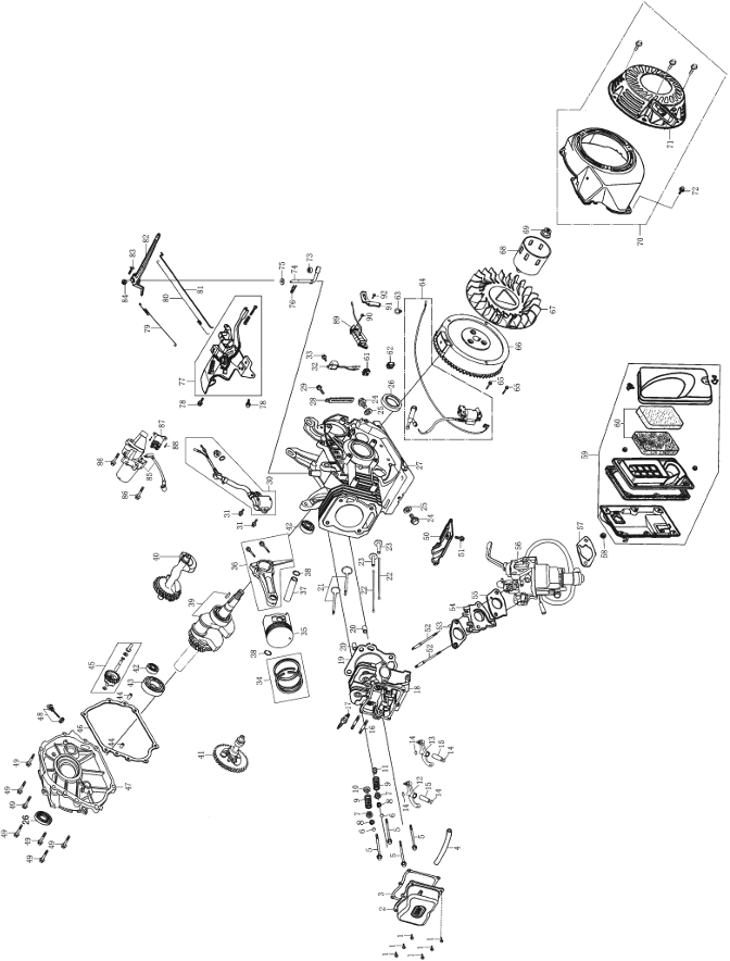 Predator - 69677 - Diagrama de ensamblaje Paso 2 Diagrama de ensamblaje Paso 2