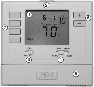Pro1 IAQ - T721 - Mengenal termostat Anda Mengenal termostat Anda