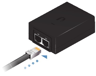 Ubiquiti - Rocket M Series - Kuunganisha Nguvu kupitia Ethernet - Hatua ya 1 Kuunganisha Nguvu kupitia Ethernet - Hatua ya 1