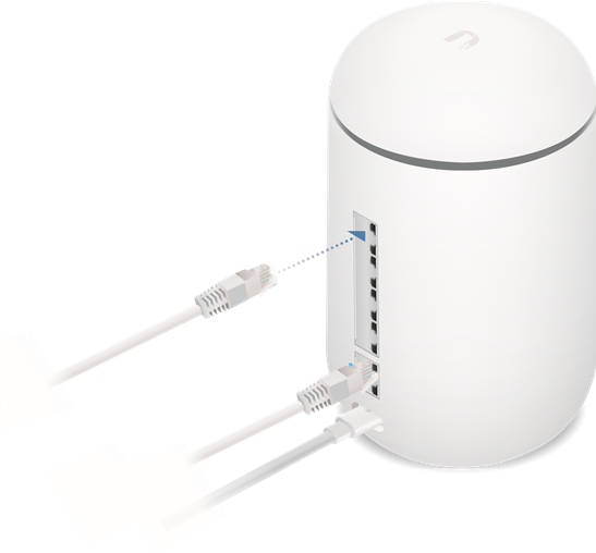 Ubiquiti - Unifi Dream Machine - Аппараттық құралды орнату-3-қадам Аппараттық құралды орнату-3-қадам