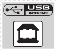 Behringer - XENYX Q1202USB - Fig 2.14: USB-kontakt Fig 2.14: USB-kontakt