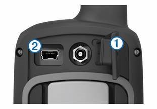 Garmin - GPSMAP 64 - Charging the Battery Pack Charging the Battery Pack